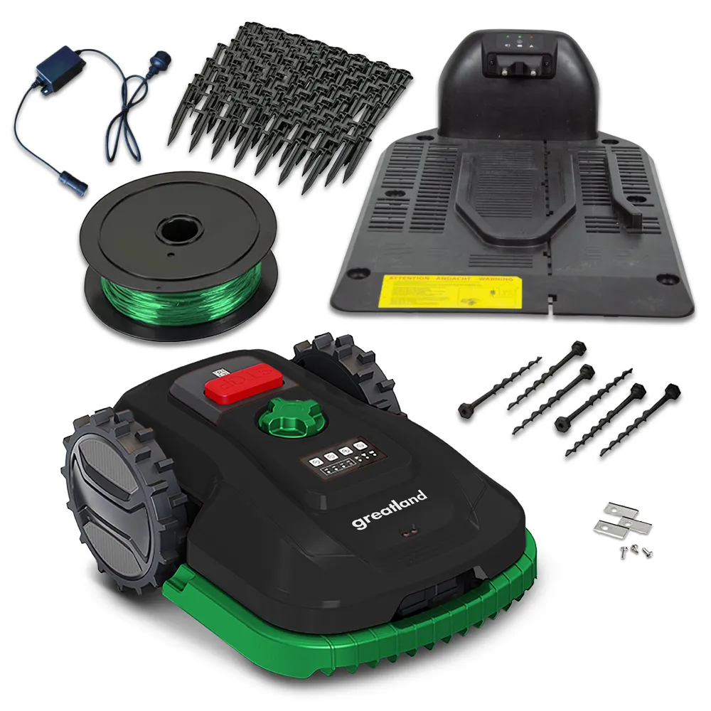 ROBOT TONDEUSE 20V 4AH 900M² WIFI